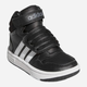 Дитячі високі кросівки для хлопчика adidas Hoops Mid 3.0 Aс I GW0408 26 Чорні (4065418424516) - зображення 2