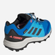 Buty sportowe trekkingowe chłopięce na rzepy Adidas Terrex Gtx K GY7660 33 Niebieskie - obraz 4