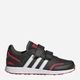 Buty sportowe chłopięce na rzepy adidas Vs Switch 3 Cf C GZ1951 32 Czarne z białym i czerwonym (4065427484587) - obraz 1