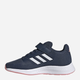 Buty sportowe chłopięce na rzepy adidas Tensaur Run 2.0 C GZ7438 28 Ciemnogranatowe (4064047978599) - obraz 3