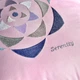Подушка декоративна IDEIA Serenity 50x50 пудра з вишивкою (4820227281282) - зображення 2