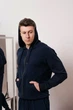Мужской спортивный костюм на молнии с капюшоном демисезонный DOPE 0001 XL Темно-синий (DP-0001/03 E ) - изображение 7