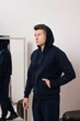 Мужской спортивный костюм на молнии с капюшоном демисезонный DOPE 0001 XL Темно-синий (DP-0001/03 E ) - изображение 12