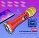 Беспроводной портативный мини микрофон караоке MicMagic L-1258 DSP+TWS 20 Вт Золотой - изображение 8