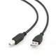 Кабель USB2.0 AM-BM 1м Cablexpert, преміум (CCP-USB2-AMBM-1M) - зображення 1
