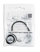 Адаптер Type-C->USB Cablexpert, 0.2м, OTG, black (A-OTG-CMAF2-01) - изображение 2