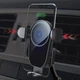 Автотримач з бездротовою зарядкою для смартфону Colorway AutoSense Car Wireless Charger 15 W Black (CW-CHAW025Q-BK) - зображення 3