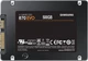 Твердотільний диск 2.5" 500GB Samsung 870 EVO (SATA 6Gb/s, V-NAND 6 Gen, 300TBW, 560/530MB/s) (MZ-77E500B/EU) - зображення 2