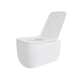 Унитаз подвесной Qtap Gemini безободковый с сиденьем Soft-close QT2533076EUQW - изображение 9