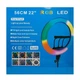 Лампа Кольцевая RGB LED (56 cm) NNNN - изображение 5
