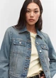 Куртка джинсовая MANGO 57084764-CLEO-LM Синий XS UA00031 - изображение 5