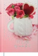 Ежедневник недатированный Buromax Romantic А5 на 288 страниц Розовый (BM.2040-10) - изображение 1