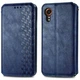 Чохол Deexe Rhombus Wallet для Samsung Galaxy Xcover 7 (G556) - Blue - зображення 1