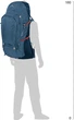 Рюкзак Ferrino Transalp 100 л Blue (930666) - изображение 5