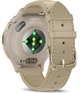 Смарт-часы Garmin Soft Gold Stainless Steel Bezel with French Gray Case and Leather Band (includes French Gray silicone band) (010-02785-55) - изображение 3
