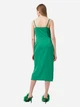 Платье вечернее миди летнее женское Missguided DD931150 38 Зеленое (KZ2000001477557) - изображение 2