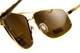 Окуляри поляризаційні BluWater Navigator-2 Polarized (brown), коричневі в золотистій оправі - зображення 5