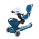 Дитячий самокат 5в1 з сидінням Globber Go Up Baby 360 Lights, синій (844-100) - зображення 6