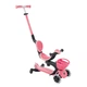 Дитячий самокат 5в1 з сидінням Globber Go Up Baby 360 Lights, рожевий (844-210) - зображення 8