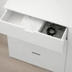 Комод Ikea (Ікея) NORDLI , Колір Білий 292.395.05 - изображение 3