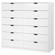 Комод Ikea (Ікея) NORDLI , Колір Білий 792.394.90 - изображение 1