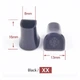 Силіконові накладки на каблуки Protective heel stoppers Black Розмір XX - изображение 3