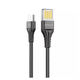 Кабель Charge\OTG Proove Double Way Weft USB to Micro USB 2.4A 1m Black CCDW20001301 - изображение 1