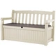 Лава-скринька Keter Eden Garden Bench 265 л бежевий 230398 - зображення 1