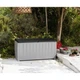 Ящик-скринька Keter Novel Storage Box 340 л сірий/чорний 230412 - зображення 2
