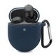 Силиконовый чехол для наушников Google Pixel Buds Pro, Hang Case, синий, ультратонкий защитный кейс толщиной 2 мм, защита от царапин, пыли и ударов, компактный, с карабином для крепления, ArmorStandart (ARM75404) - изображение 1