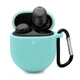 Силіконовий чохол для навушників Google Pixel Buds Pro, Hang Case, бірюзовий, ультратонкий захисний кейс товщиною 2 мм, захист від подряпин, пилу та ударів, компактний, з карабіном для кріплення, ArmorStandart (ARM75407) - зображення 1