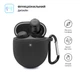 Силиконовый чехол для наушников Google Pixel Buds Pro, Hang Case, черный, ультратонкий защитный кейс толщиной 2 мм, защита от царапин, пыли и ударов, компактный, с карабином для крепления, ArmorStandart (ARM75403) - изображение 2