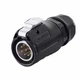 Герметичний роз'єм Cnlinko LP-20-C09PE-01-022, 9 pin, 5A, 250V - зображення 1