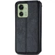 Чехол Deexe Rhombus Wallet для Motorola Edge 40 - Black - изображение 5