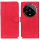 Чохол-книжка з застібкою KHAZNEH Retro Wallet для Xiaomi 14 Ultra - Red - зображення 1