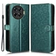 Чохол Deexe Rhombus Book для TECNO Spark 20 Pro+ - Green - зображення 1