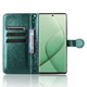 Чохол Deexe Rhombus Book для TECNO Spark 20 Pro+ - Green - зображення 2