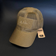 Бейсболка тактическая Helikon-Tex Сеткой Универсальная One Size Койот BBC MESH CAP - MESH - COYOTE (CZ-BBM-PO-11) - изображение 5