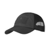 Бейсболка тактическая Helikon-tex с сеткой One size Черная BBC VENT CAP - POLYCOTTON RIPSTOP - BLACK (CZ-BBV-PR-01) - изображение 1