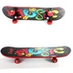 Дитячий міні скейт скейтборд дитячий музика SP-Sport Kids 1407 Black-Multicolor - зображення 1