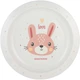 Тарелка пластиковая Canpol Babies Cute Animals Зайчик (4/411_pin2) - изображение 1