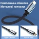 Кабель подовжувач USB4 Type-C - Type-C PD 100W 0.3 м (TCMFU4-03) - зображення 5