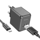 Адаптер мережевий Hoco Type-C cable Ocean single port charger CS11A |1USB, 2.1A/10.5W| чорний - зображення 1