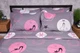Набор наволочек Moon&Star Бязь Gold Люкс Mauve Cats 50х50 2 шт (MS-840000278) - изображение 1