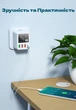 Мережевий зарядний пристрій Addap WLX-A9T+ 40W, 3 USB + USB-C, з швидкою зарядкою Quick Charge 3.0, LED дисплей - зображення 5