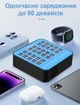 Мультизарядная док станция на 60 USB портов Digital Lion WLX-860, 300W, голубая - изображение 3