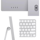 Моноблок Apple iMac 24" М3 4.5К 8‑ядер GPU 256GB Silver (MQR93ZE/A) - зображення 4