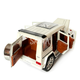 Машинка металева Mercedes-Benz G63 AMG Гелінтваген мерседес білий 1:24 світло, інерція, відчиняються двері, багажник, капот, 22*8*9,5см (AP-1834) - зображення 5