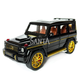 Машинка металева Mercedes-Benz G63 AMG Гелінтваген мерседес чорний 1:24 світло, інерція, відчиняються двері, багажник, капот, 22*8*9,5см (AP-1834) - зображення 3