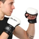 Перчатки для смешанных единоборств Zelart Fight Gear 4612 размер XL White-Black - изображение 5